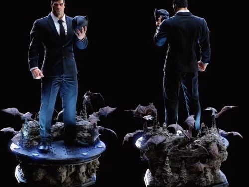 PREORDER Private custom DC The Dark Knight Bruce Wayne Batman 1/4 scale Polystone statue