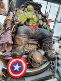 PREORDER Private custom Marvel  Incredible Hulk Future Imperfect Maestro Hulk throne 1/4 scale Polystone statue