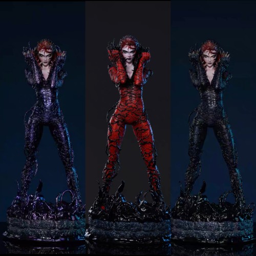 In stock Marvel Spider-Man Mary Jane Watson girl Carnage Venom 1/4 Scale Polystone Statue