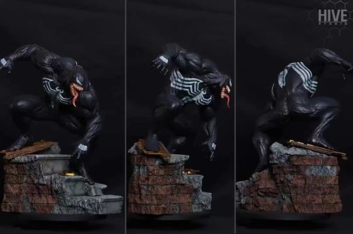 PRE ORDER Marvel Private Custom ARKHAM Venom 1/4 Scale Polystone Statue