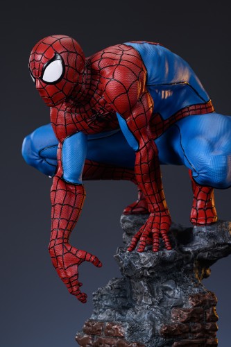 In stock Marvel Venom Black Spider-Man spiderman 1/4 scale Polystone statue figure