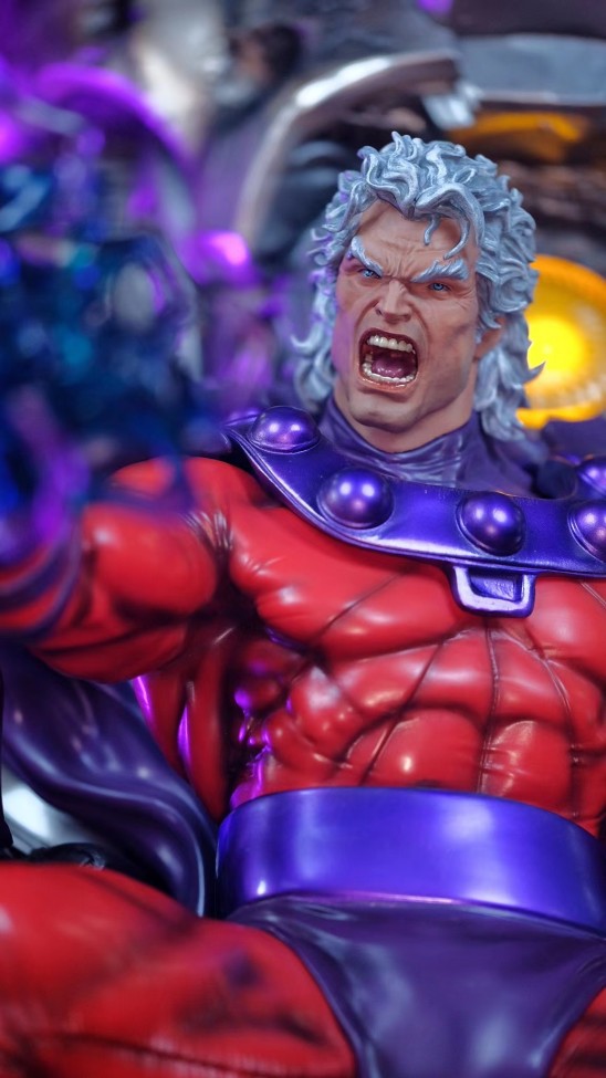 In stock Marvel X-Men MAGNETO THRONE 1/4 SCALE Polystone Statue figure