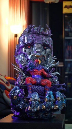 In stock Marvel X-Men MAGNETO THRONE 1/4 SCALE Polystone Statue figure