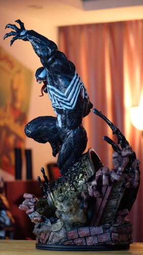In stock Marvel Private Custom Symbiotes Venom 1/4 Scale Polystone Statue