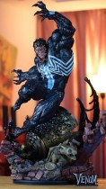 In stock Marvel Private Custom Symbiotes Venom 1/4 Scale Polystone Statue