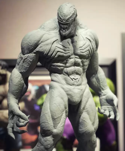 PRE ORDER Marvel Private Custom caleb Venom 1/4 Scale Polystone Statue
