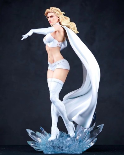 PREORDER Private custom X-Men The Mutants White Queen 1/4 scale Polystone statue