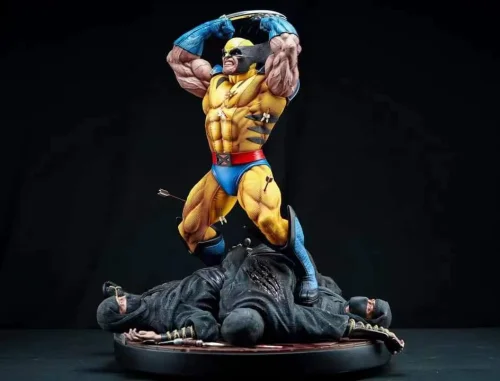 PRE ORDER X-Men Wolverine kill ninja 1/4 Scale Statue Polystone figure 