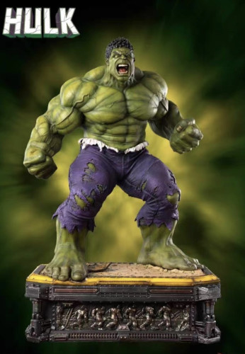 PRE ORDER Marvel HULK 1/3 Scale Statue Polystone 3PCS Head carving