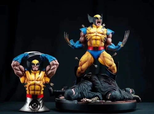 PRE ORDER X-Men Wolverine kill ninja 1/4 Scale Statue Polystone figure 