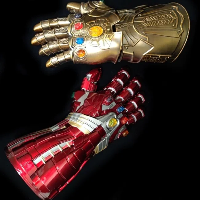 Avengers Hulk Thanos Infinity Gauntlet Iron Man Full Metal 1:1 Wearable Cosplay