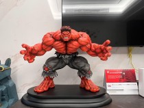 In stock Hulk WP Red Hulk 1/4 scale Ploystone Statue