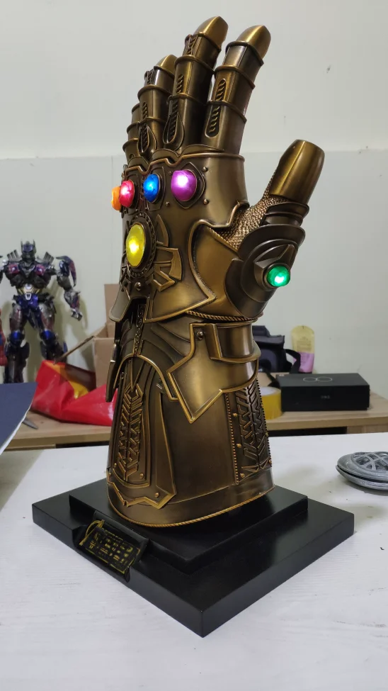 Avengers Hulk Thanos Infinity Gauntlet Iron Man Full Metal 1:1 Wearable Cosplay