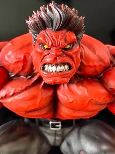 In stock Hulk WP Red Hulk 1/4 scale Ploystone Statue