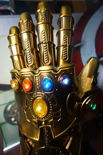 Avengers Hulk Thanos Infinity Gauntlet Iron Man Full Metal 1:1 Wearable Cosplay