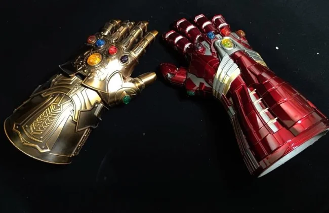 Avengers Hulk Thanos Infinity Gauntlet Iron Man Full Metal 1:1 Wearable Cosplay