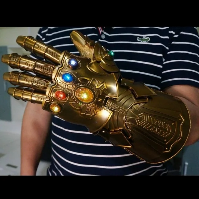 Avengers Hulk Thanos Infinity Gauntlet Iron Man Full Metal 1:1 Wearable Cosplay