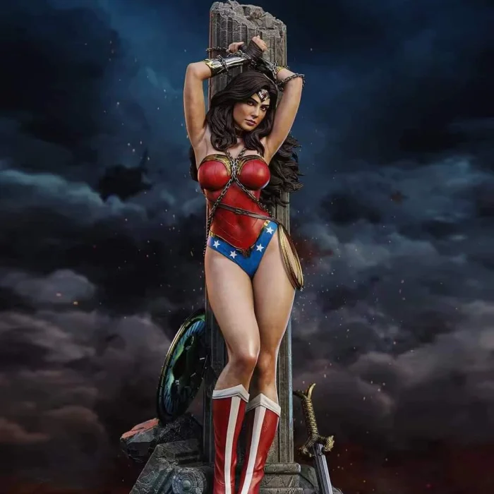 PRE ORDER DC Justice League Wonder Woman  1/4 Scale Statue Polystone figure