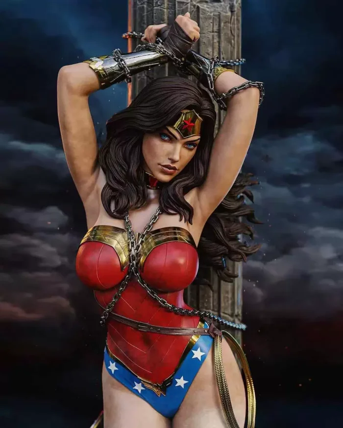 PRE ORDER DC Justice League Wonder Woman  1/4 Scale Statue Polystone figure
