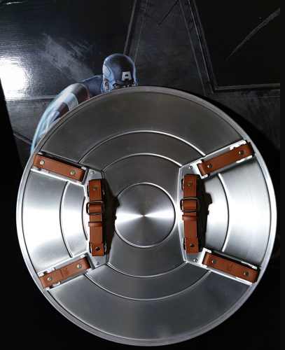 1:1 Captain America Shield Full Aluminum Metal Shield Cosplay 10th 60CM 3.5KG