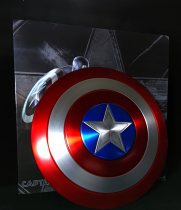 1:1 Captain America Shield Full Aluminum Metal Shield Cosplay 10th 60CM 3.5KG