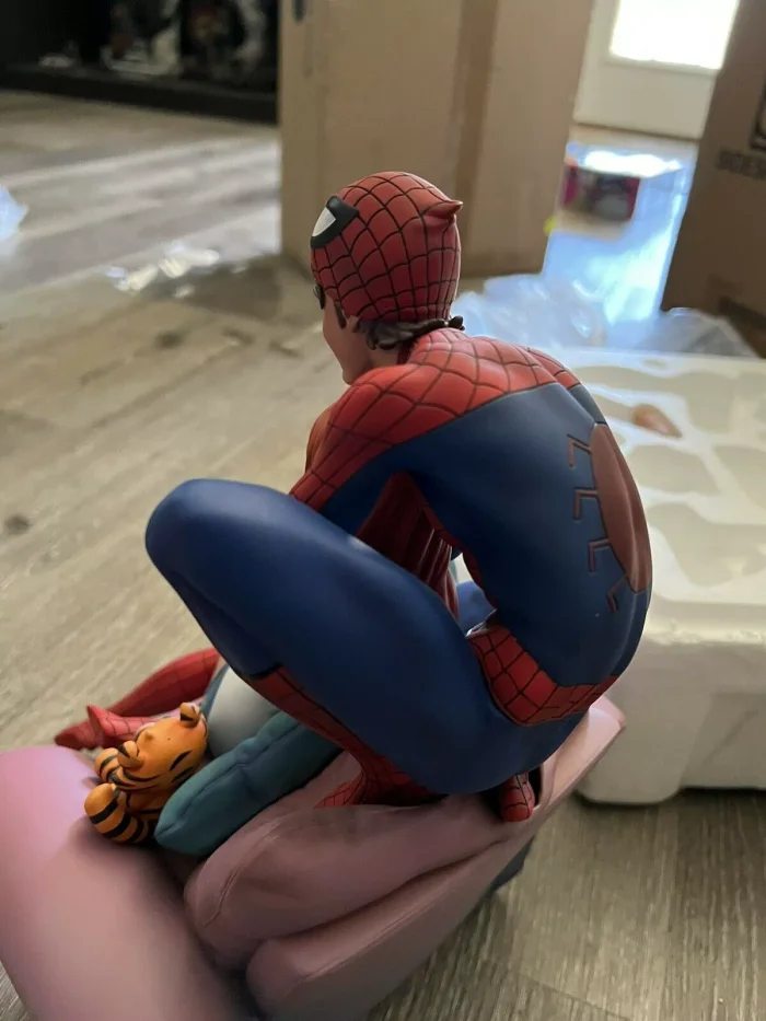 IN Stock Private custom Spiderman Spider-Man Mary Jane Watson Polystone Resin Statue
