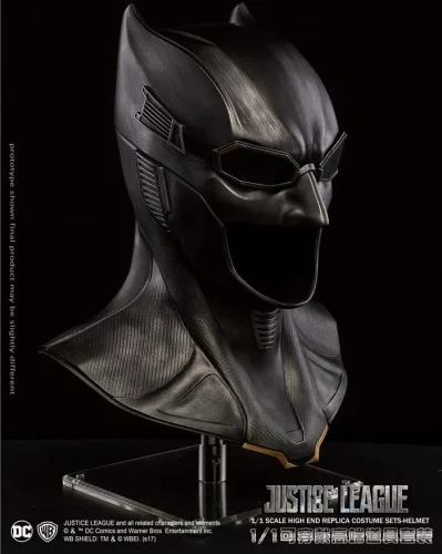 DC Justice League Cosplay Batman Wearable Mask 1:1 Helmet Halloween Prop Gift