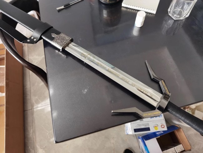 The Witcher Geralt Gwynbleidd Cirilla Sword All Metal Sword The Wither Cosplay
