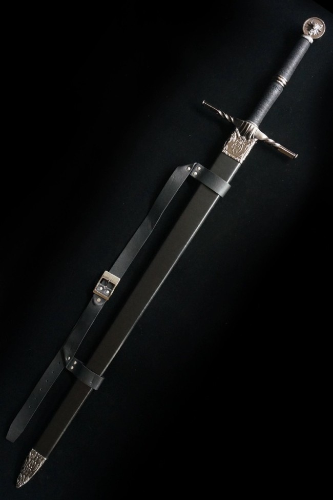 The Witcher Geralt Gwynbleidd Cirilla Sword All Metal Sword The Wither Cosplay