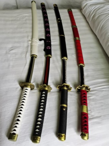 One Piece Roronoa Zoro Sword All Metal Wado Ichimonji Sandai Kitetsu Enma Shusui Yubashiri