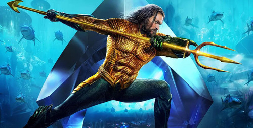 HCMY Aquaman Trident 1:1 Scale All Metal Aquaman Cosplay Model Collection 83''