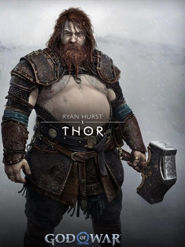 God of War: Ragnarok Thor's Hammer Aesir Gods 1:1 all-metal Weapon model Cosplay
