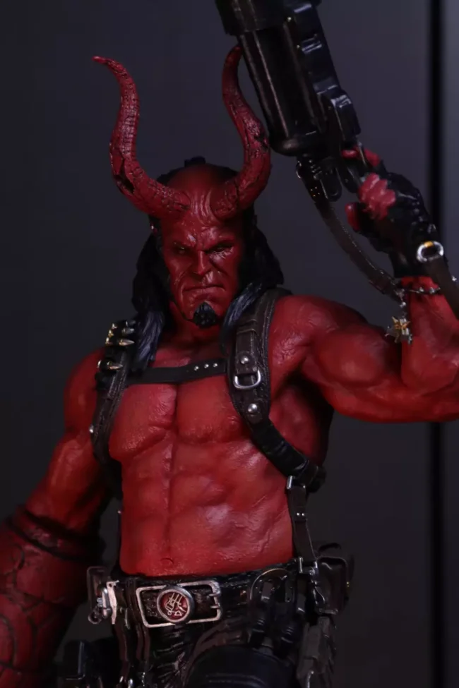 In stock Private order Dime Press hellboy 1/4 scale Polystone Statue figure