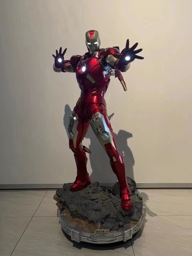 Iron Man MK7 Mark7 1/2 Scale full body portrait Statue Polystone In stock-NEW