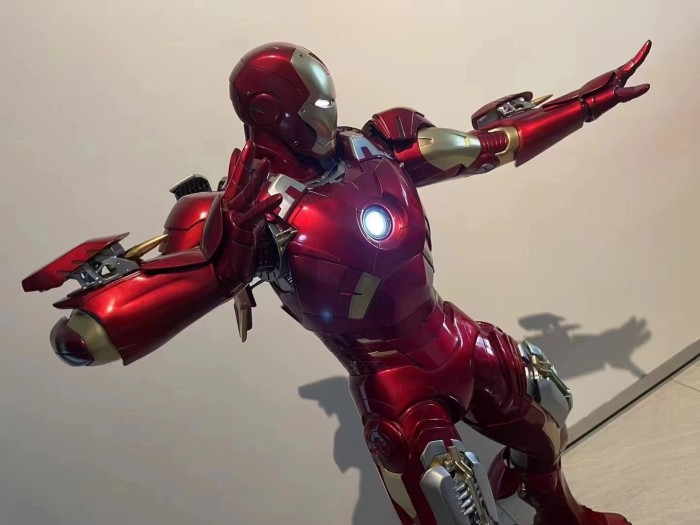 Iron Man MK7 Mark7 1/2 Scale full body portrait Statue Polystone In stock-NEW