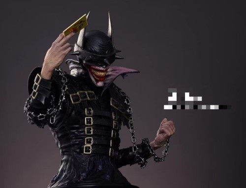 PREORDER Private Custom Batman -The Batman Who Laughs 1/3 bust statue model