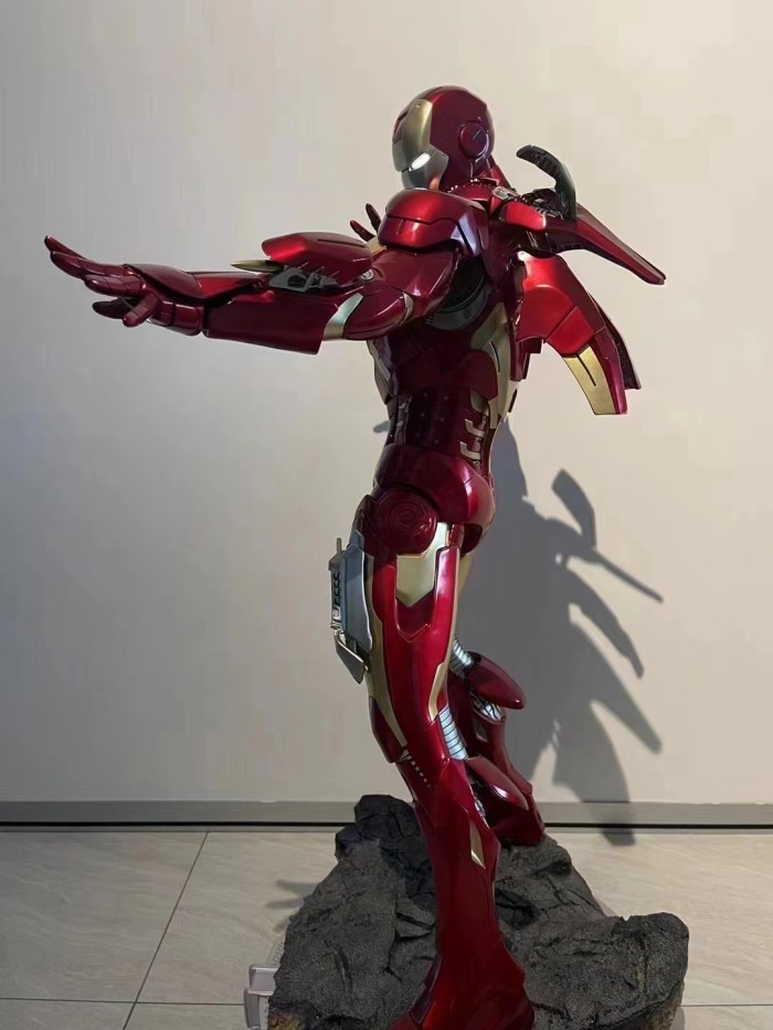 Iron Man MK7 Mark7 1/2 Scale full body portrait Statue Polystone In stock-NEW