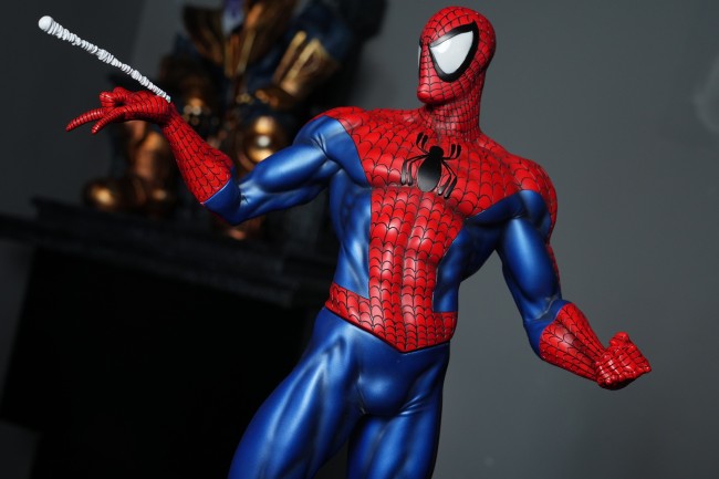 In stock Private Custom Sosa Spider-Man 1/4 Ploystone Statue