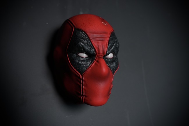 In stock Puzzle Deadpool head carved 3D refrigerator magnet Figure Free shipping