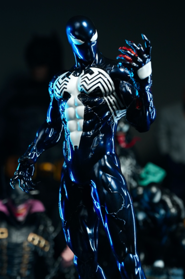 In stock Private custom Spider-Man Symbiote  1/4 Scale Polystone Resin Statue model