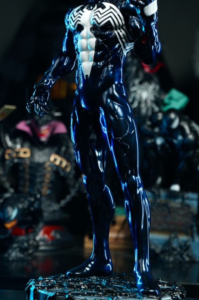 In stock Private custom Spider-Man Symbiote  1/4 Scale Polystone Resin Statue model