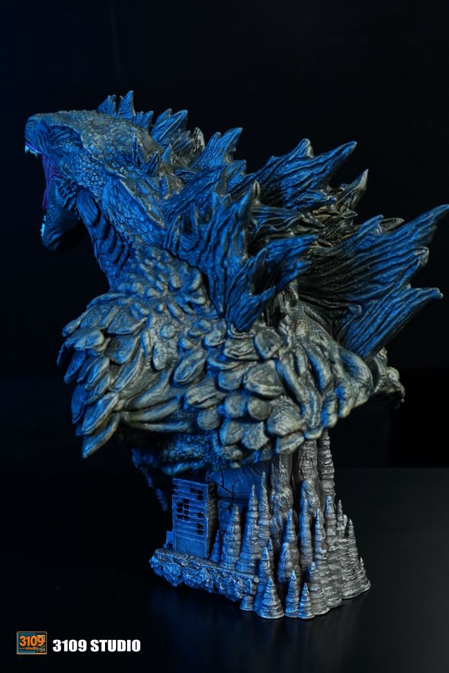 Pre-sale 3109 Studio King Kong VS Godzilla Bust Statue Polystone collection gifts