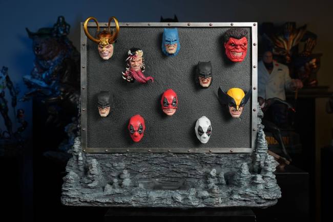 In stock 3109 Studio Puzzle Batman Magnetic Adhesive Refrigerator Poster Board