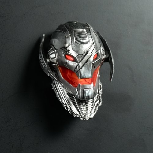 In stock 3109 Studio Puzzle Marvel Avengers Ultron 1/4 head carved fridge magnet Resin statue Figure Collection Gift 