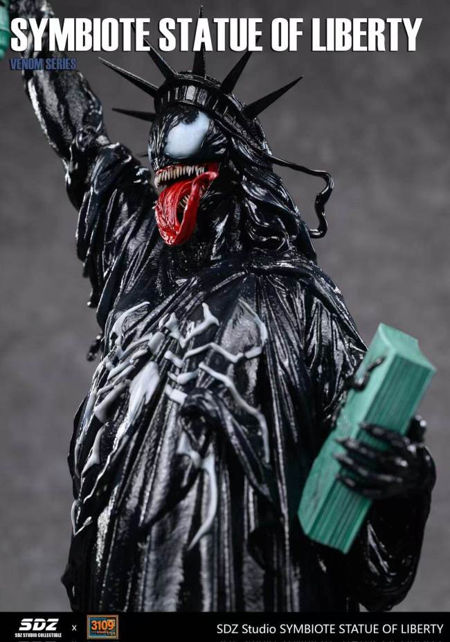 In stock 3109 Studio statue of Liberty Venom 1/6 scale Resin statue Polystone