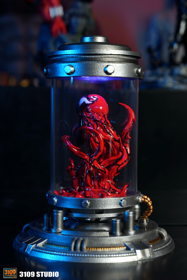 Pre-sale  3109 Studio laboratory Carnage 1/4 scale Resin statue Polystone LED