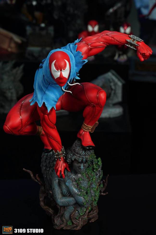Pre-sale 3109 Studio Marvel Spider-Man Scarlet Spider 1/4 Scale Polystone Resin Statue