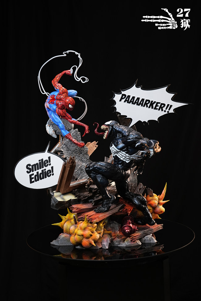 Pre-sale 27 YU Studio Spider-Man VS Venom 1/4 Scale Polystone Resin Statue