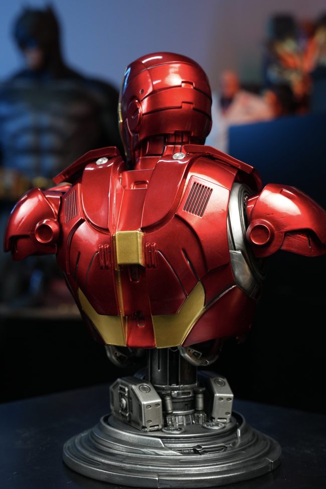 In stock 3109 Studio Iron Man 1/4 Scale bust Polystone Resin Statue model