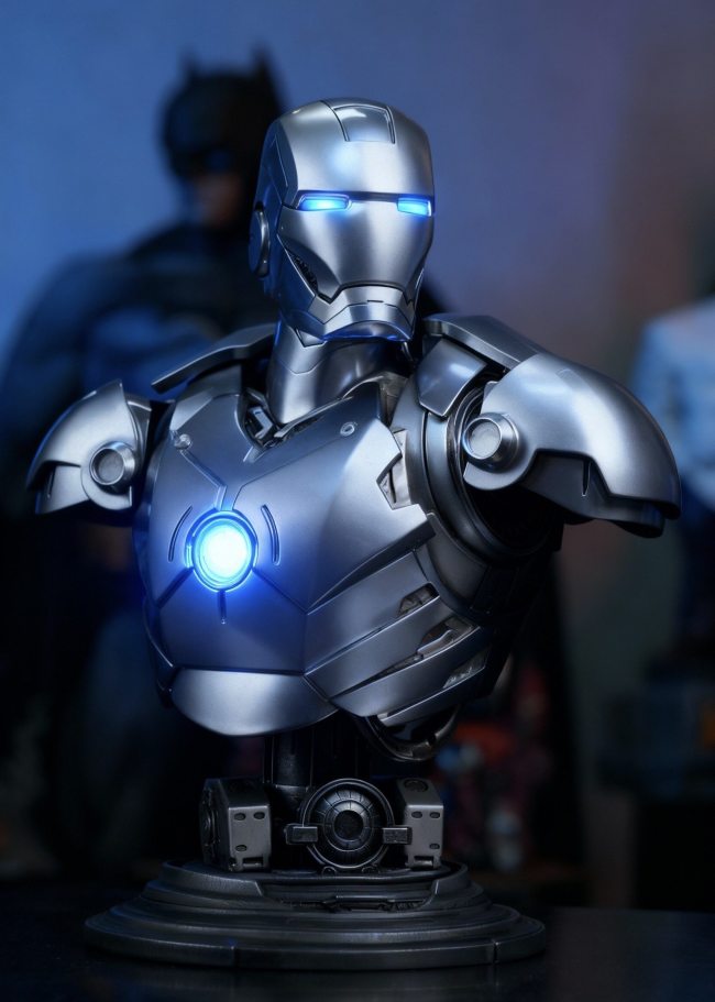 In stock 3109 Studio Iron Man 1/4 Scale bust Polystone Resin Statue model